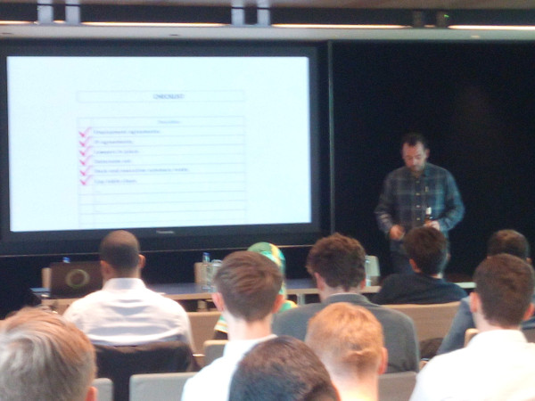 WeCovr had a blast at our startup pitch night